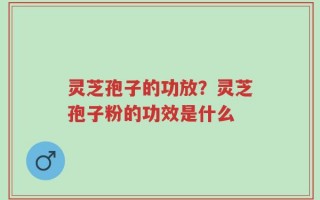 灵芝孢子的功放？灵芝孢子粉的功效是什么