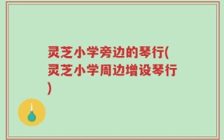 灵芝小学旁边的琴行(灵芝小学周边增设琴行)