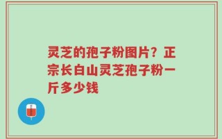灵芝的孢子粉图片？正宗长白山灵芝孢子粉一斤多少钱