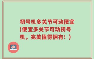 初号机多关节可动便宜(便宜多关节可动初号机，完美值得拥有！)