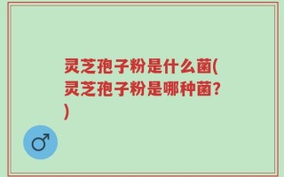 灵芝孢子粉是什么菌(灵芝孢子粉是哪种菌？)