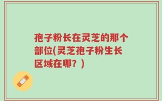 孢子粉长在灵芝的那个部位(灵芝孢子粉生长区域在哪？)