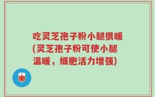 吃灵芝孢子粉小腿很暖(灵芝孢子粉可使小腿温暖，细胞活力增强)
