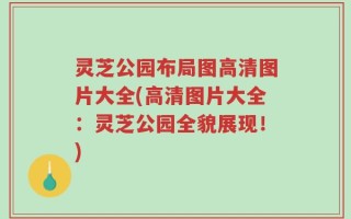 灵芝公园布局图高清图片大全(高清图片大全：灵芝公园全貌展现！)