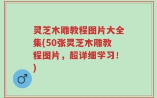 灵芝木雕教程图片大全集(50张灵芝木雕教程图片，超详细学习！)