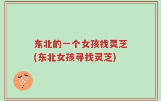 东北的一个女孩找灵芝(东北女孩寻找灵芝)