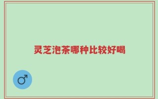 灵芝泡茶哪种比较好喝