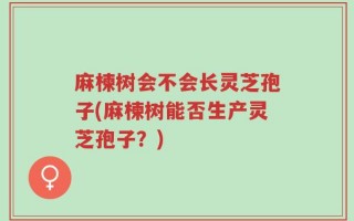 麻楝树会不会长灵芝孢子(麻楝树能否生产灵芝孢子？)
