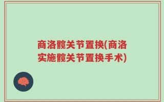 商洛髋关节置换(商洛实施髋关节置换手术)