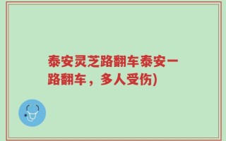 泰安灵芝路翻车泰安一路翻车，多人受伤)