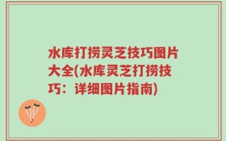 水库打捞灵芝技巧图片大全(水库灵芝打捞技巧：详细图片指南)