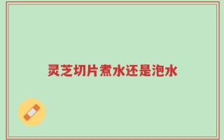 灵芝切片煮水还是泡水