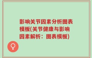 影响关节因素分析图表模板(关节健康与影响因素解析：图表模板)