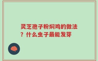 灵芝孢子粉焖鸡的做法？什么虫子最能发芽