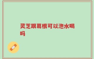灵芝跟葛根可以泡水喝吗