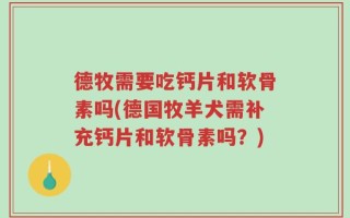德牧需要吃钙片和软骨素吗(德国牧羊犬需补充钙片和软骨素吗？)