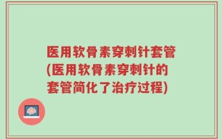 医用软骨素穿刺针套管(医用软骨素穿刺针的套管简化了治疗过程)