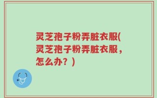灵芝孢子粉弄脏衣服(灵芝孢子粉弄脏衣服，怎么办？)
