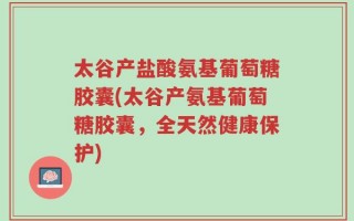 太谷产盐酸氨基葡萄糖胶囊(太谷产氨基葡萄糖胶囊，全天然健康保护)