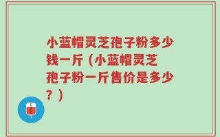 小蓝帽灵芝孢子粉多少钱一斤 (小蓝帽灵芝孢子粉一斤售价是多少？)