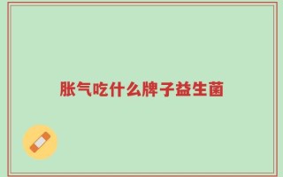 胀气吃什么牌子益生菌