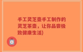 手工灵芝壶手工制作的灵芝茶壶，让你品尝极致健康生活)