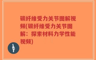 碳纤维受力关节图解视频(碳纤维受力关节图解：探索材料力学性能视频)