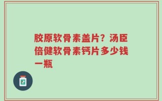 胶原软骨素盖片？汤臣倍健软骨素钙片多少钱一瓶