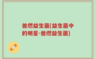 兽燃益生菌(益生菌中的明星-兽燃益生菌)