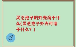 灵芝孢子的外壳溶于什么(灵芝孢子外壳可溶于什么？)