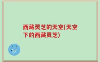西藏灵芝的天空(天空下的西藏灵芝)