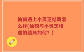 仙鹤遇上小灵芝结局怎么样(仙鹤与小灵芝相遇的结局如何？)