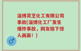 淄博灵芝化工有限公司事故(淄博化工厂发生爆炸事故，网友拍下惊人画面！)