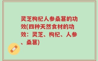 灵芝枸杞人参桑葚的功效(四种天然食材的功效：灵芝、枸杞、人参、桑葚)
