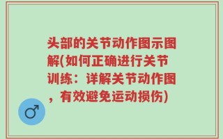 头部的关节动作图示图解(如何正确进行关节训练：详解关节动作图，有效避免运动损伤)