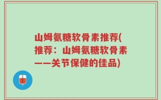 山姆氨糖软骨素推荐(推荐：山姆氨糖软骨素——关节保健的佳品)