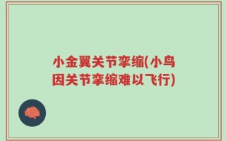 小金翼关节挛缩(小鸟因关节挛缩难以飞行)
