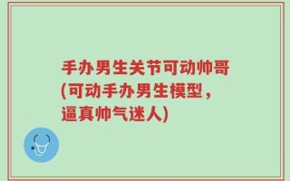 手办男生关节可动帅哥(可动手办男生模型，逼真帅气迷人)