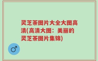 灵芝茶图片大全大图高清(高清大图：美丽的灵芝茶图片集锦)