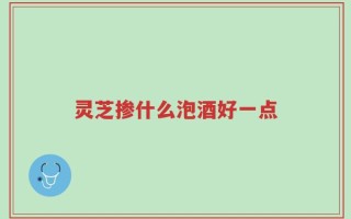 灵芝掺什么泡酒好一点