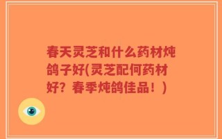 春天灵芝和什么药材炖鸽子好(灵芝配何药材好？春季炖鸽佳品！)