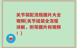 关节装配流程图片大全视频(关节组装全流程详解，附带图片和视频！)