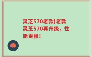 灵芝570老款(老款灵芝570再升级，性能更强！