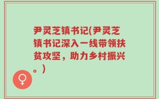 尹灵芝镇书记(尹灵芝镇书记深入一线带领扶贫攻坚，助力乡村振兴。)