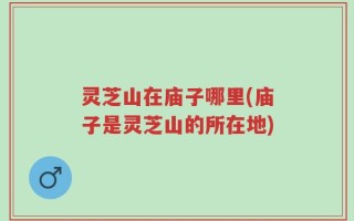 灵芝山在庙子哪里(庙子是灵芝山的所在地)