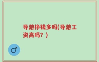 导游挣钱多吗(导游工资高吗？)