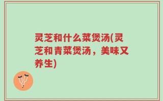 灵芝和什么菜煲汤(灵芝和青菜煲汤，美味又养生)