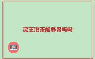 灵芝泡茶能养胃吗吗