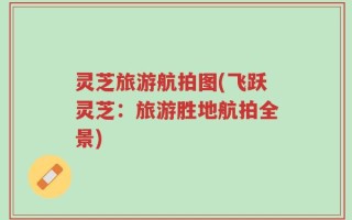 灵芝旅游航拍图(飞跃灵芝：旅游胜地航拍全景)