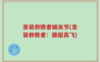 圣装救赎者破关节(圣装救赎者：振翅高飞)